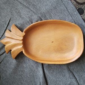 VTG Monkey Pod Hawaii Pineapple Bowl